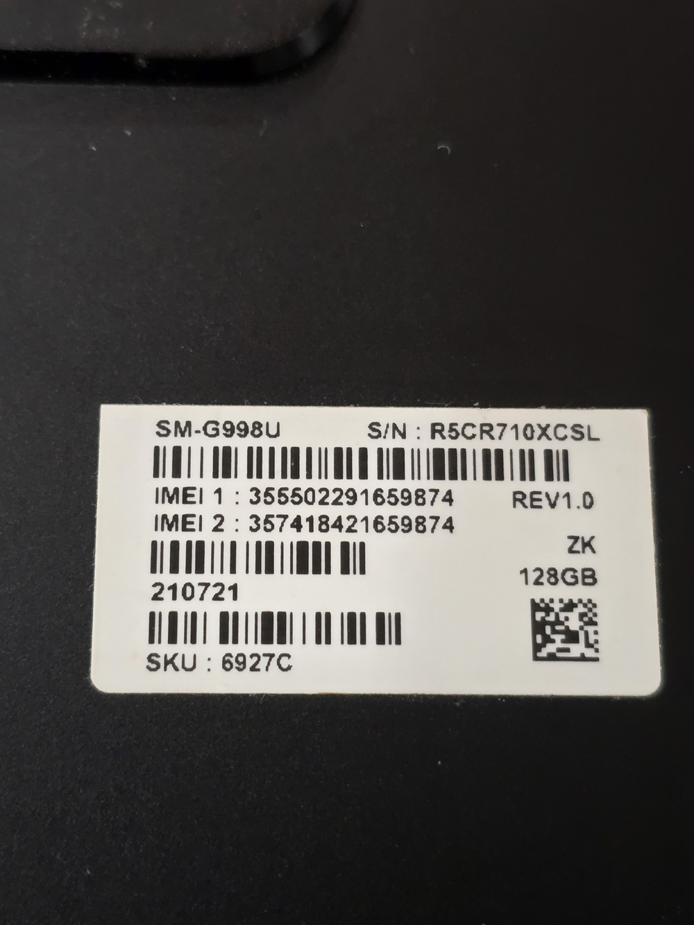 Samsung Galaxy S21 Ultra 5g Smartphone Black - Picture 2 of 5